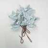 Enfeite Pick Poinsétia Azul