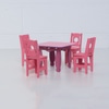 Mesa de Brinquedo Rosa