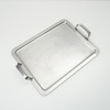 Bandeja Retangular de Inox com Alça