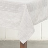 Toalha Linho Bege para Mesa