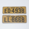 Placa de Carro Amerla SP - São Paulo G