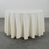 Toalha de Mesa Redonda Creme P