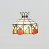 Luminária Pendente Branca com Frutas