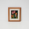 Quadro Bordado Flores