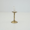 Castiçal mini dourado