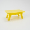 Mini Mesa Decorativa Amarela para Doces