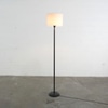 Base Luminária de Pìso em Metal Preto