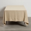 Toalha Mesa Retangular Zara Home Linho Bege
