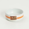 Pote baixo de porcelana