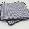 Almofada Futon Xadrez Azul