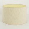 Cúpula Cilíndrica Linho Creme
