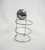 Porta Secador De Cabelo Em Espiral Cromado