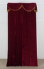Cortina Veludo Vinho