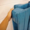 Pallet de Madeira Azul