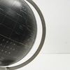 Globo Mapa Mundi Preto Cromado