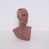 Cabeça de Manequim Masculino Marrom