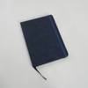 Caderno Notas Capa Azul Escuro com Elástico