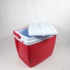 Cooler Branco e Vermelho 20l