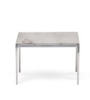 Mesa Auxiliar Alumínio com Tampo de Mármore