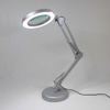 Luminária Lupa Led Zem Prateada