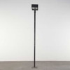 Poste de Luz em Metal Preto