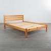 Cama de Casal Madeira Clara