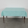 Toalha de Mesa Quadrada Verde Tiffany com Pássaros Tok & Stok