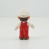 Brinquedo Boneco Mário de Roupa Branca