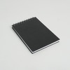 Caderno Capa Retangular Preta