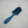 Escova Cabelo Madeira Azul