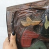 Quadro Entalhado em Madeira Sertanejos