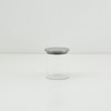 Mini Porta Mantimento Vidro Tampa Inox