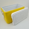 Cooler Coleman Amarelo e Branco