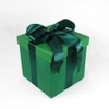 Caixa de Presente Verde M