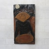 Quadro Entalhado em Madeira Sob o Sol