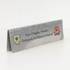 Placa de Mesa "Delegada de Polícia Federal"