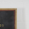 Painel de Aviso com Letras