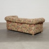 Sofá Chesterfield Capitonê Floral 3 Lugares