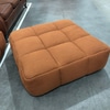 Puff Quadrado Strips Terracota