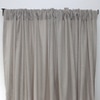 Cortinha De Linho Cinza