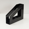 Porta Revista Acrílico Acrimet Classic Preto