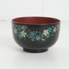 Tijela Bowl Oriental Preta com Flores